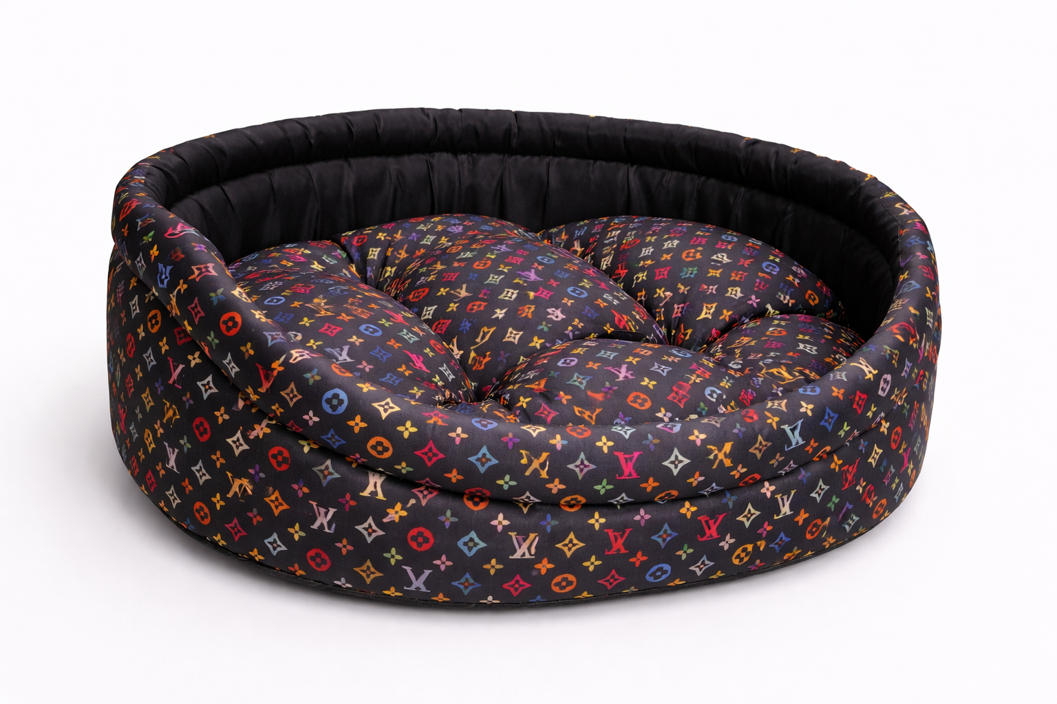 Estampa Louis Vuitton Preta