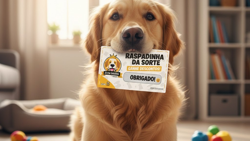 Primeira compra? Ganhe até 10% de desconto na raspadinha da sorte!