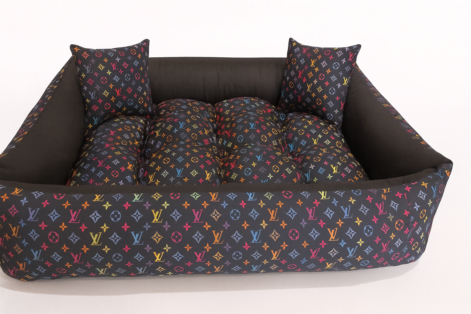 Estampa Louis Vuitton Preta